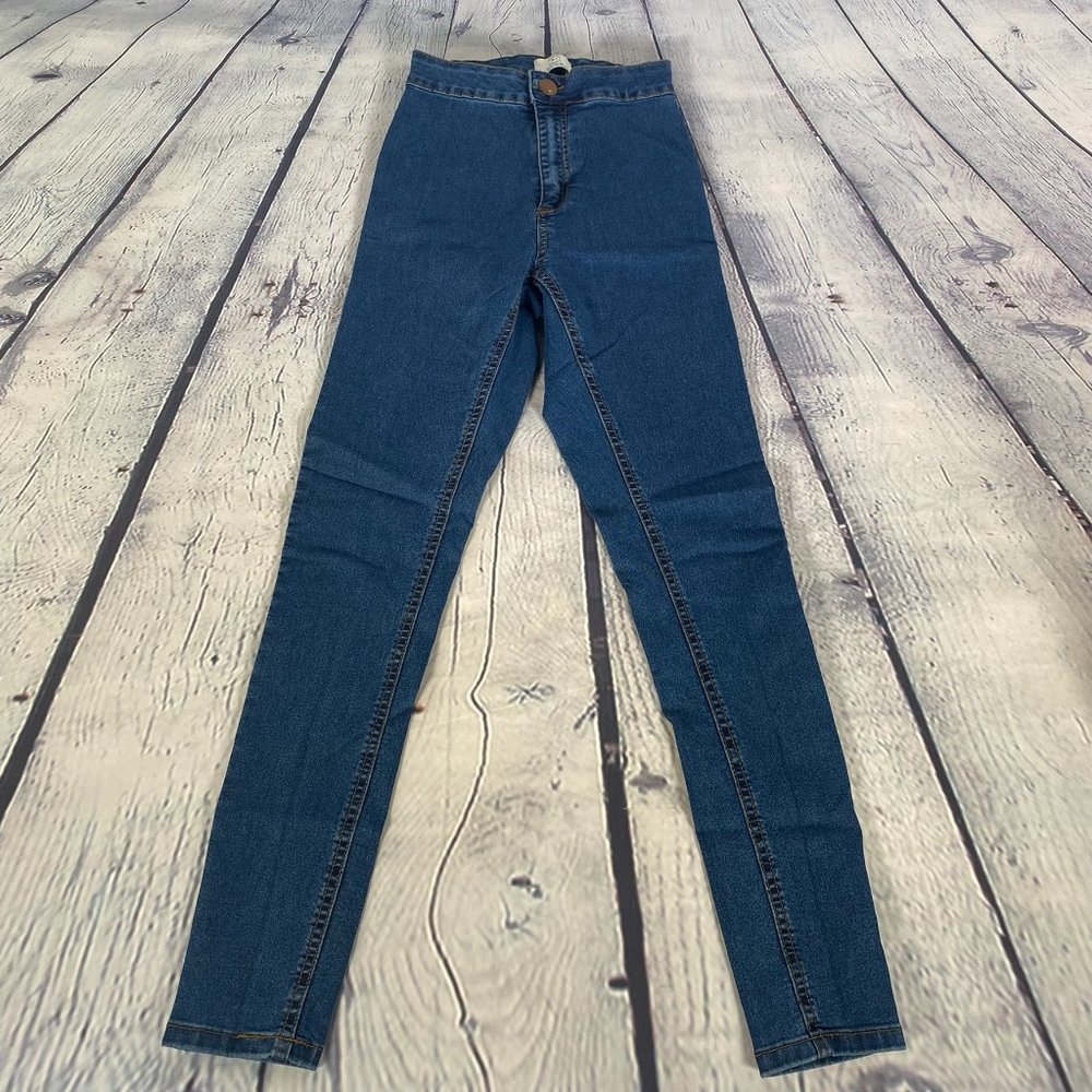 Cotton On High Rise Jegging Blue Dark Wash - Picture 2 of 7